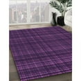 thumbnail image 2 of Ahgly Company Indoor Rectangle Patterned Dark Orchid Purple Area Rugs, 2' x 5', 2 of 6