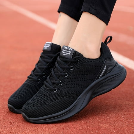 

Feiboyy Shoes Fashion Sneakers Lace Up Shoes Breathable Outdoor Women Sports Runing Mesh Women s Sneakers