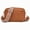 Brown, variant on Women Ladies Shoulder Bag Cross Body Messenger Bag Leather Wide Strap Handbag
