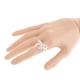 thumbnail image 3 of Boda Diamante de Imitación Cristal Mujeres Joyería DIY Plata, 3 of 9