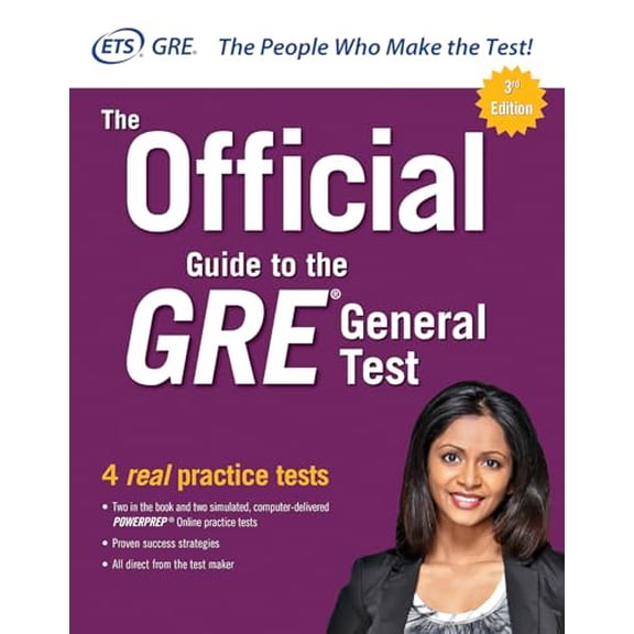 Pre-Owned The Official Guide to the GRE General Test, 9781259862410, 1259862410, Paperback, 3 edition