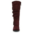 thumbnail image 6 of Journee Womens Jester-01 Extra Wide Calf Hidden Wedge Riding Boots, 6 of 9