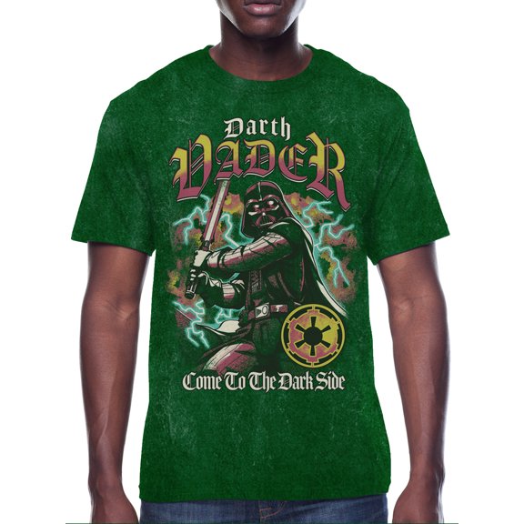 Star Wars, Revenge of the Sith, Men's & Big Men's Graphic Tee Shirt, Darth Vader, Sizes S-3XL
