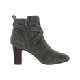 thumbnail image 2 of Giani Bernini Womens Evrett  Leather Zipper Booties, 2 of 5