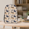 thumbnail image 5 of Honeii Butterflies Print Clear Backpack Heavy Duty Transparent Bag 17" See Through BookBag for Women Men Adults Work Festival Sports Travel, 5 of 7