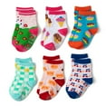 thumbnail image 6 of Fraobbg 12 Pack Baby Girls Non Slip Skid Crew Socks Toddlers Infant Cotton Grips Ankle Socks, 6 of 8
