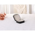thumbnail image 6 of Travel Jewelry Box for Women Birthday Gifts Small Portable Organizer Case Black, 6 of 8