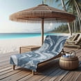 thumbnail image 3 of Funda para Sillón de Piscina COTTON CRAFT Olas Azul Terry 82 cm, 3 of 9