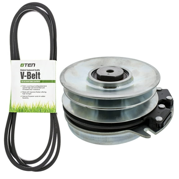 8TEN Belt PTO Clutch Kit for Exmark Lazer Z XP LZ27DD604 LZ31DG604 MK1006412
