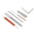 thumbnail image 4 of GUANGHONG Kit d'Instruments en Bois 6 Pcs Facile à Utiliser Robuste Pratique pour Clarinette Instruments de Musique pour Tout-Petits Âges 2-4 Instruments de Musique pour Bébés 6-12 Mois Ensemble d'Instruments de Musique pour Enfants, 4 of 5