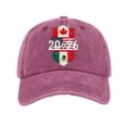 thumbnail image 3 of 2026 Soccer Fan BaseballHat USA Canada Mexico Flag Graphic Sports Hat Adjustable Strap Unisex, 3 of 6