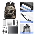 thumbnail image 4 of Easygdp Vintage Pattern Flower Skull Mochila Casual para Portátil, Mochila para Escuela, Viajes, Negocios, 4 of 6