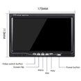 thumbnail image 2 of Écran LCD HD TFT 7 Pouces Moniteur HD 1024x600 Entrée AV VGA Haut-Parleur Intégré pour Camions Bus RV Remorque Vue Arrière Caméra de Secours, 2 of 9
