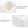 thumbnail image 3 of 10 Pcs Portable Window Kraft Paper Box Gift Bags with Practical, 3 of 6