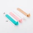 thumbnail image 3 of 4Pcs/Set Wire Organizer Durable Cute Snap Silicone Creative Earphone Cord Winder for Charger Cable,White, 3 of 8