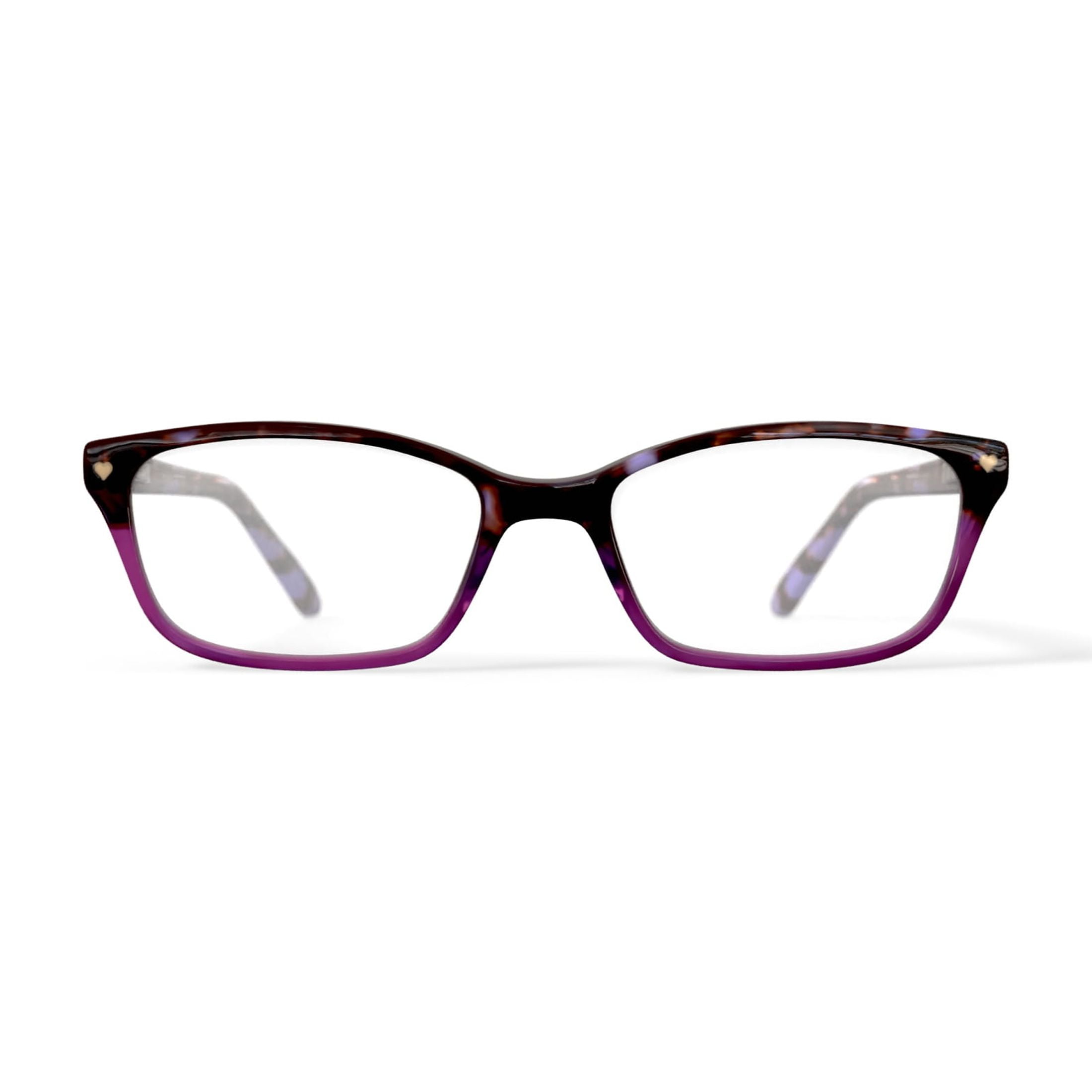 Hard Candy Women's HC13 Rectangular Prescription Eyeglasses