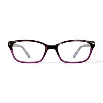 Hard Candy Women's HC42 Square Prescription Eyeglasses with Case