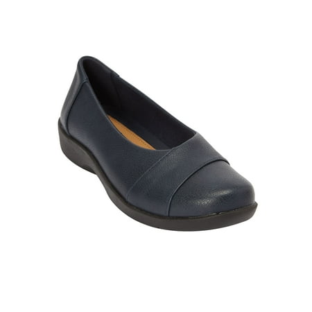

Comfortview Women s Wide Width The Gab Flat Shoes