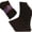 3 Pairs Brown, variant on 3-Pack Diabetic Socks for Men & Women - Non-Binding Cushion Cotton Crew Socks for Neuropathy, Edema, & Circulatory Support (Navy, Sock Size 10-13, Fits Men's Shoe Size 7-12)