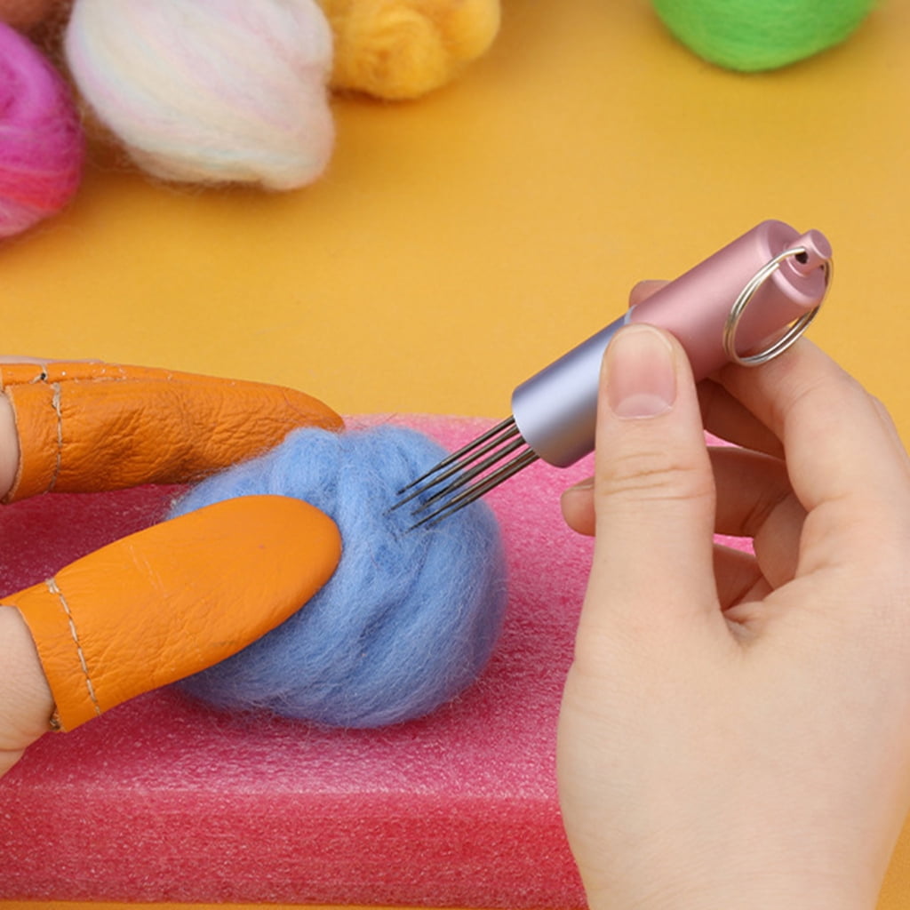 Needle Felting Supplies with Felting Needle Pen Wool Felted Tool for Beginner