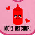 thumbnail image 4 of Inktastic Ketchup Lover Funny Boys or Girls Baby Bib, 4 of 4