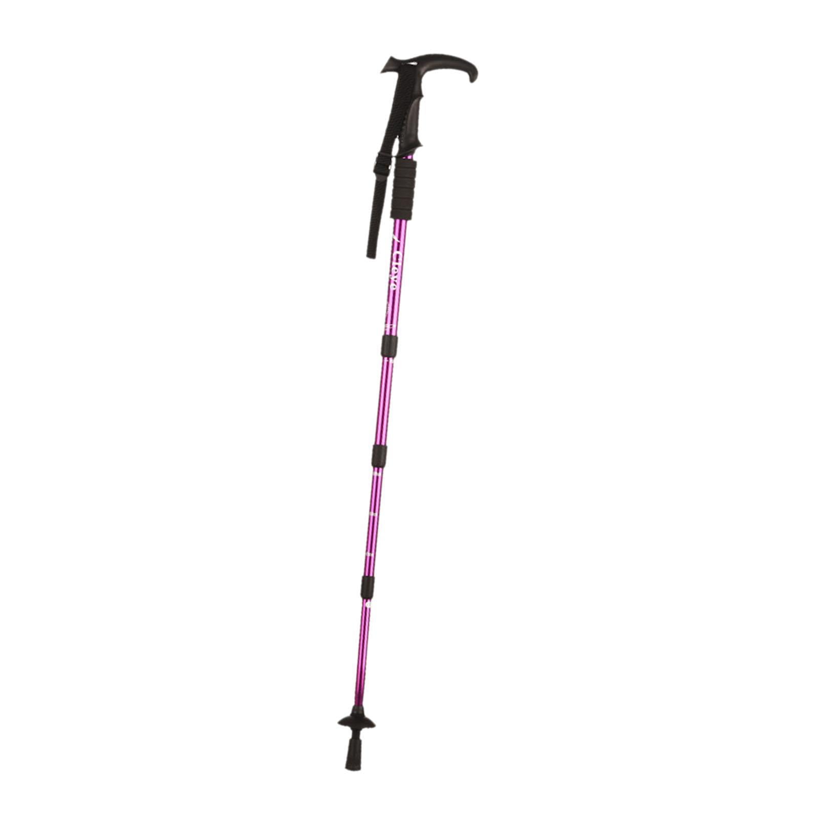 kowaku Hiking Poles Crutch Anti Sweat Grips Strong Support,Accessories,Walking Cane for purple