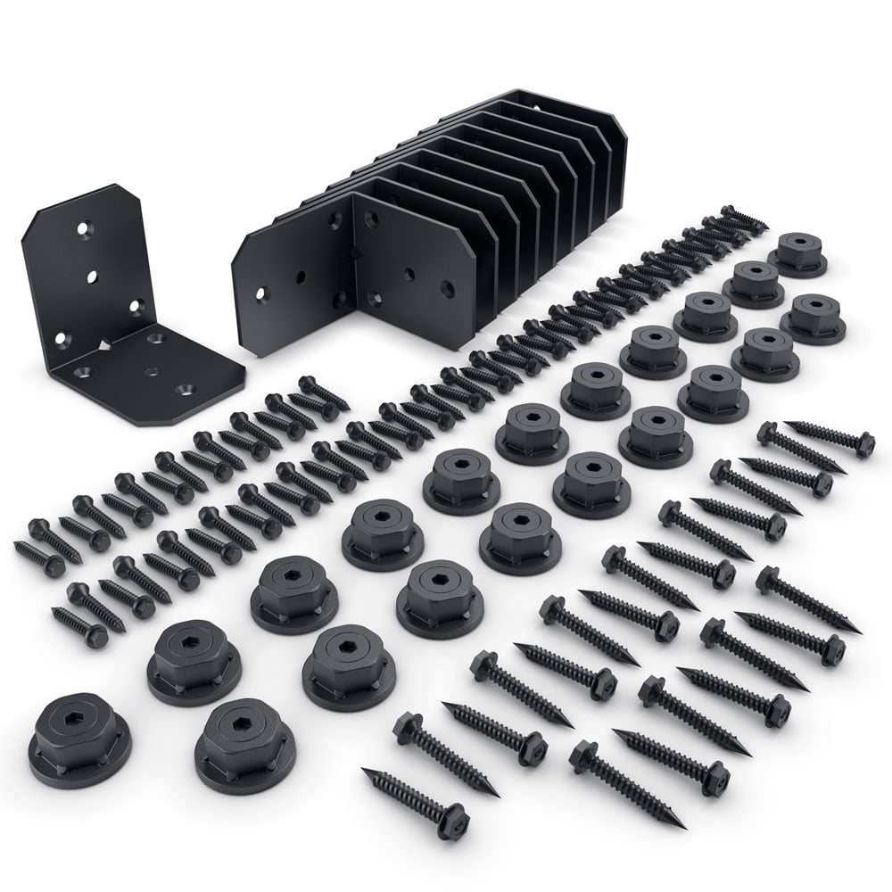 OZCO 51718 Ironwood 4inch Rafter Clips, (10 per Pack)