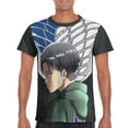 thumbnail image 5 of Wings of Liberty Attack on Titan Productos de tendencia retro Ropa para hombres Camiseta suave Camisetas deportivas Camiseta para hombre Camisetas, 5 of 5