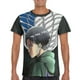 thumbnail image 5 of Wings of Liberty Attack on Titan Productos de tendencia retro Ropa para hombres Camiseta suave Camisetas deportivas Camiseta para hombre Camisetas, 5 of 5