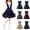Black, variant on YUANxueke Girls V Neck Pleated Suspender Skirt, Solid Color Sleeveless High Waist Dress, Kids School Uniform Class Outfits