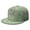 Ethnic Man, variant on Hawaiian Tropical Island Flat Bill Cap - Coastal Paradise & Sunset Palm Tree Print, Breathable Snapback Hip Hop Hat for Urban Style