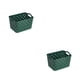 thumbnail image 4 of Kearding Cesta de almacenamiento ahuecada ordenada y ordenada para baño, cocina, ahuecada debajo del estante, cestas de almacenamiento, caja de Type1 NO1, 4 of 6