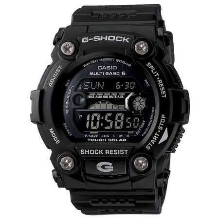 Fi Shock Solar Shock - Casio GW7900B-1A Men's Black Rescue Multi Band Atomic Solar G Shock Watch
