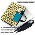 thumbnail image 2 of Lsque Roosters In Farm Pattern Laptop Bag – Portable & Slim Single-Shoulder Computer Case with Adjustable Strap, Protective, Lightweight for 13”/14”/15.6” Laptops, 2 of 8