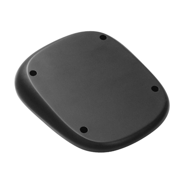 Bunblic Support d'Haut-Parleur Accessoires Inclinaison 15 Degrés Professionnel Remplacement Stable Réducteur de Vibration Compatible Prise en Charge Audio Support de Haut-Parleur Noir