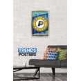 thumbnail image 2 of NBA Indiana Pacers - Logo 17 Wall Poster, 14.725" x 22.375", Framed, 2 of 3
