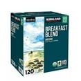 thumbnail image 3 of Kirkland Signature Organic Breakfast Blend Light-Roast Coffee, K-Cup Pods, 120 CountWith Spoon, 3 of 5