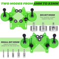 thumbnail image 5 of Diamond Hole Saw Kit ,16PCS Tile Saw Drill Bits Set From 6mm-50mm with Double Suction Cups for Drilling Ceramic, Glass, 5 of 5