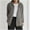 Dark Gray, variant on Enjoytime Jackets for Women Loose Solid Color Button Down Cardigan Jacket Long Sleeve Shirts Trendy 2025