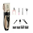 thumbnail image 1 of Estbridge 2 in 1 Pet Paw Hair Trimmer Electric Multi Dog Hair Clippers for Thick Coat Cordless Grooming Tool Kid Hair Clipper for Child Rechargeable for Medium and Large Dogs and Cats Fac, 1 of 5