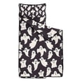 thumbnail image 2 of Dark Halloween White Ghosts Toddler Nap Mats for Kids Preschool,50"x20" Sleeping Mat Bag or Kids,Toddler Sleeping Bag,Toddler Nap Mat or Daycare, 2 of 6