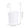 thumbnail image 3 of 8Pcs Hanging Flower Pots Iron Bucket Planter for Railing Fence Balcony Garden, 3 of 8