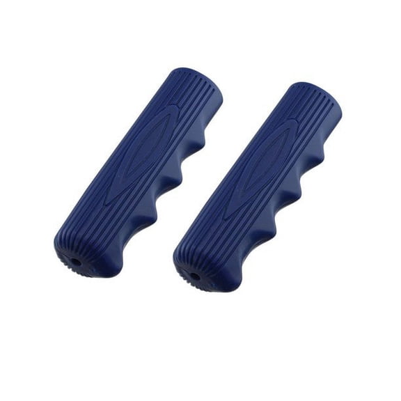 Kraton Rubber 212 Solid Color Bike Grips(Blue)