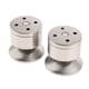 thumbnail image 1 of Patas para Muebles de Armario, Patas de material acero Inoxidable para Banco de Trabajo, 2 Pulgadas de Diámetro, Paquete de 2 Piezas, de Goma Sin - 8cm perfecl Pata del sofá del acero inoxidable, 1 of 7