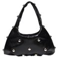 thumbnail image 1 of Bolso Axila Fresco Punk para Holgado Gran Capacidad PU Mujer, 1 of 8