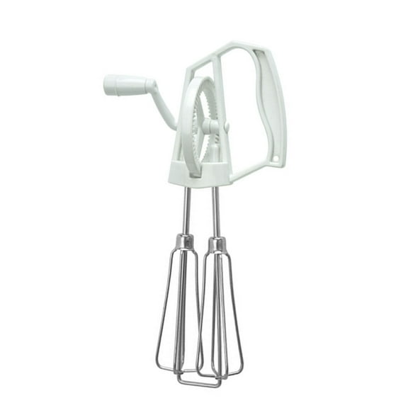 Functional Rotating Whisks with Side Crank Practical Side Handle Food Whisks Practical and Easy to Use Manual Eggs Mixer