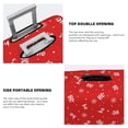 thumbnail image 3 of Kdxio Christmas Pattern Luggage Cover for Travel,Elastic and Durable,Fits 18-32 Inch,Anti-Scratch Suitcase Protector-No luggage included, 3 of 5