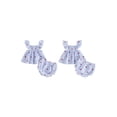 thumbnail image 2 of Cenuakty Newborn Baby 3M 6M 12M 18M 24M Girls Independence Day Outfits Adorable Star Print Flying Sleeve Square Neck Tops and Shorts Set, 2 of 9
