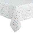 thumbnail image 2 of DII Confetti Toss Print Printed Tablecloth, 52x52", 2 of 5