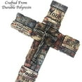thumbnail image 6 of Urbalabs Bible Verses Religious Faith Hope Love Wall Decor Large 17 Christian Wall Cross Decor Marriage Gifts Scripture Inspirational Quotes Wall Art Biblical Scripture Gifts (Love Hope Faith 17 Inch), 6 of 7